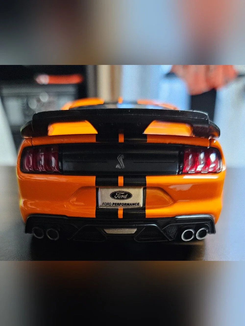 2020 Ford Vibrant Orange Mustang Shelby GT500